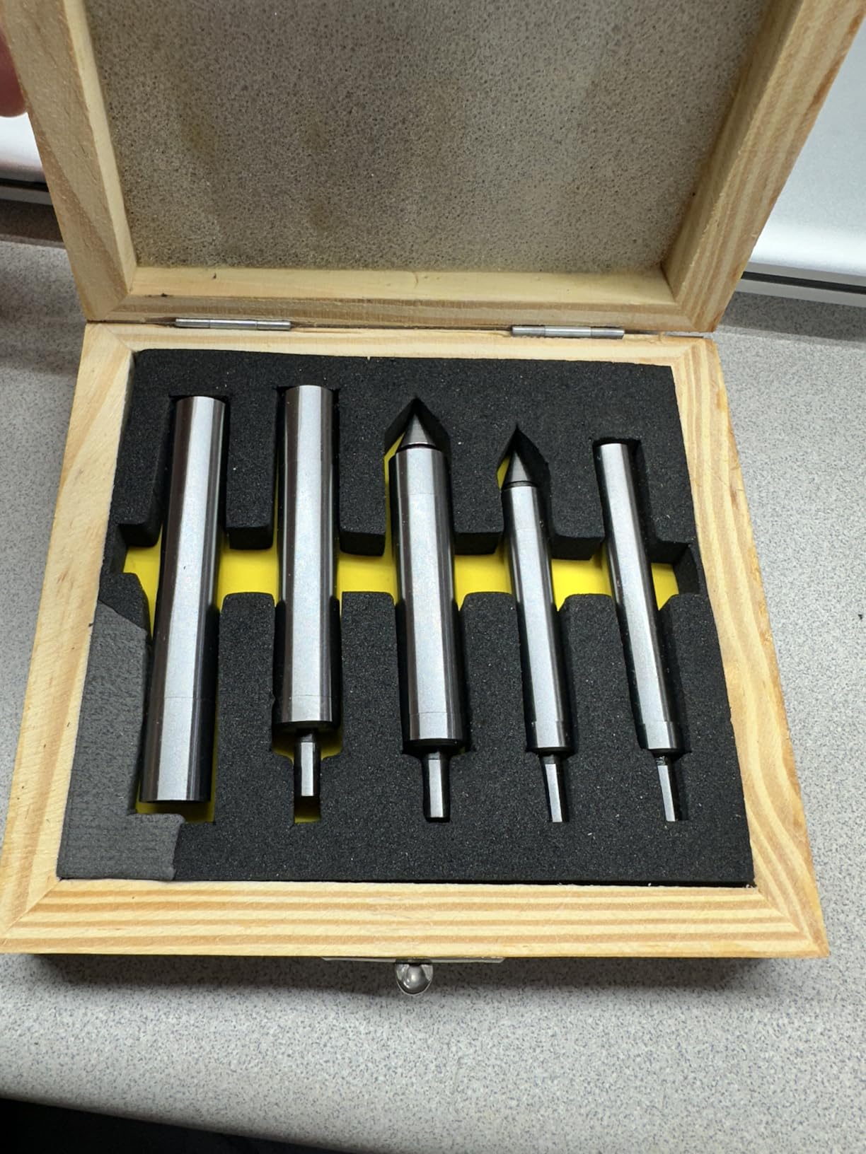 Precision 5 Piece Edge Finders Set -Hardened Tool Steel/Imperial Standard customer photo 2
