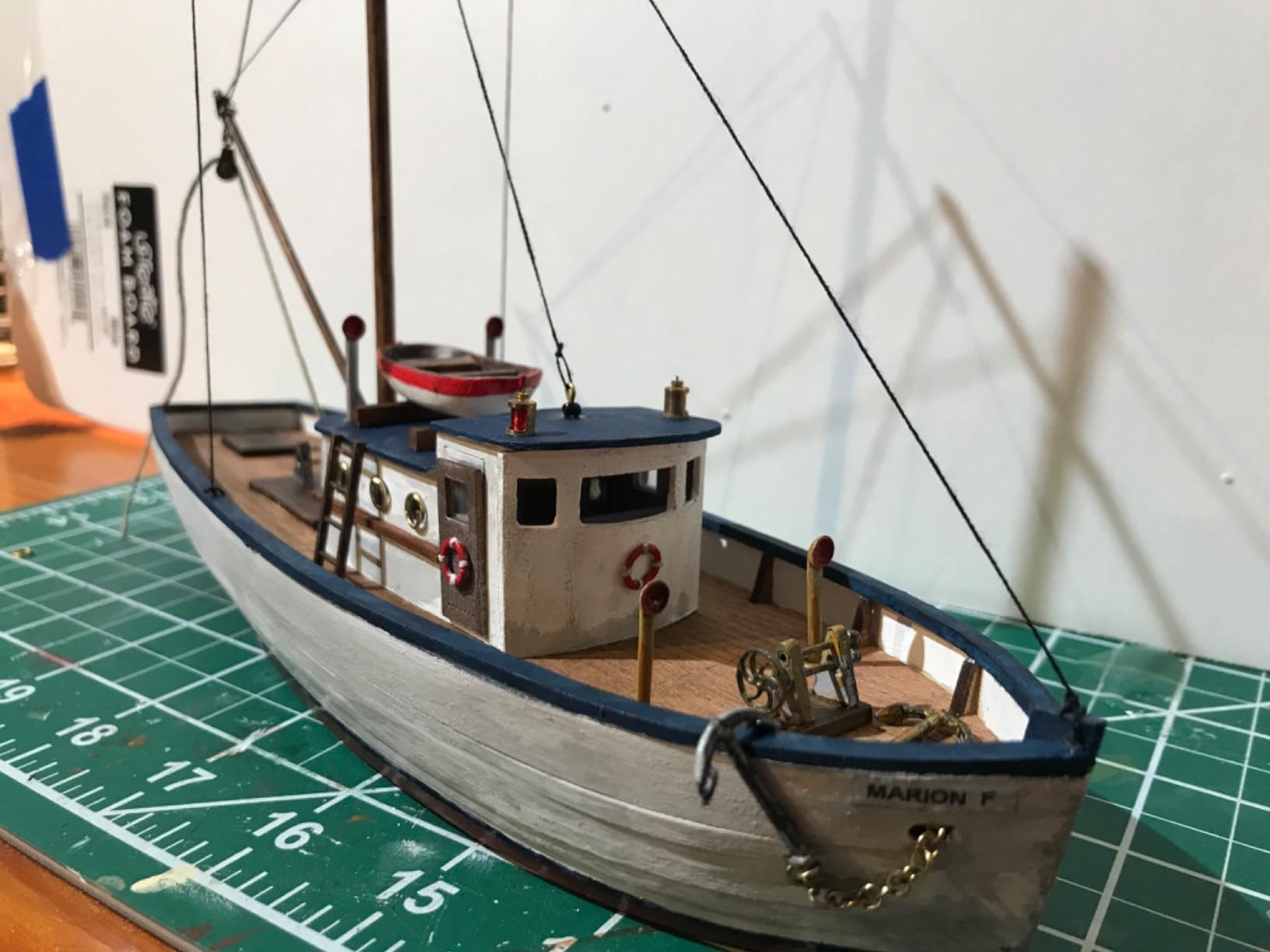 HAPYLY 1/130 Scale DIY Hobby Wooden Ship Science Equipmen Assembly Model Boat Kits Sailing Boat Kit Decor Toy Gift customer photo 1