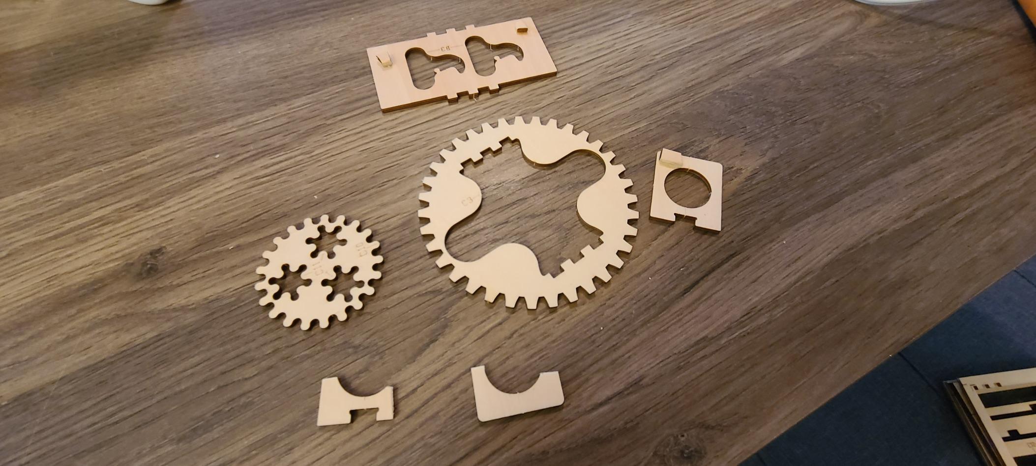 ROKR 3D Wooden Puzzle Mechanical Treasure Box Model DIY Brain Teaser Projects for Adult Age 14+ Birthday Gift Educational Toys Wooden Puzzles for Adults customer photo 2