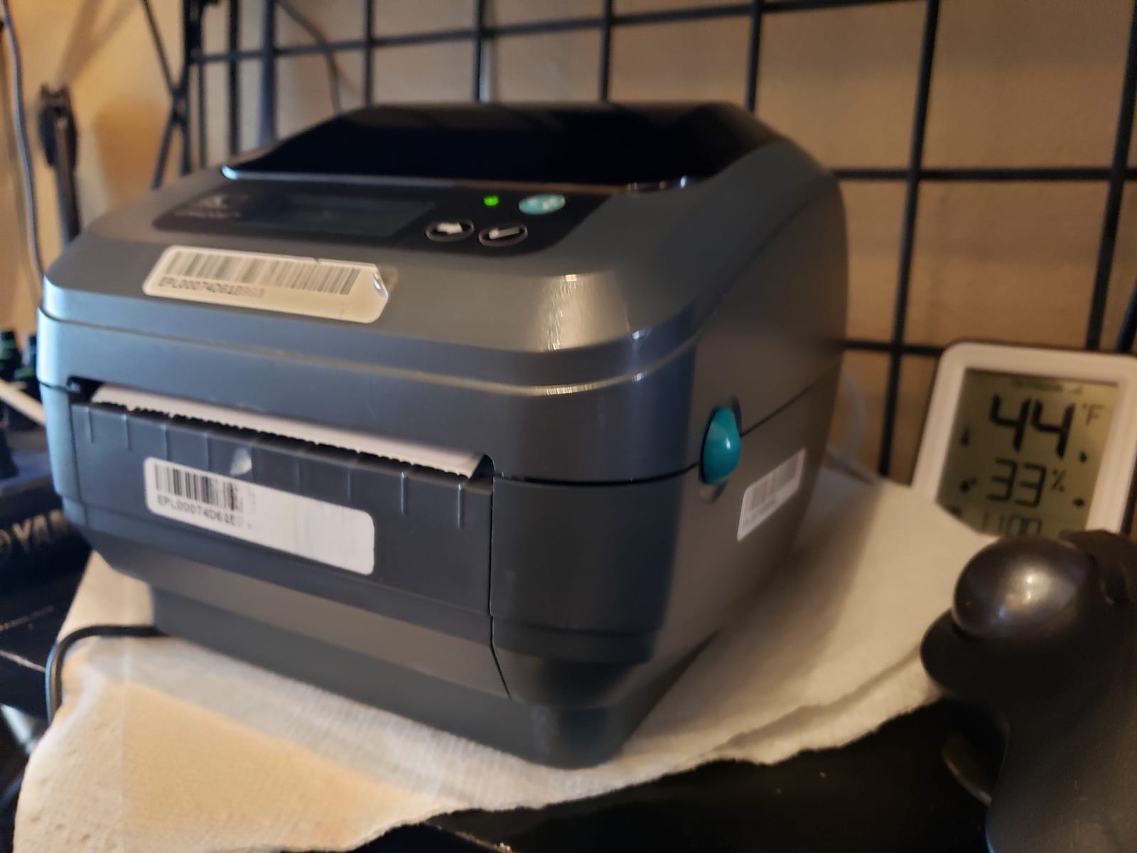 Zebra GX420D Thermal Label Barcode Printer GX42-202410-000 (Renewed) customer photo 1