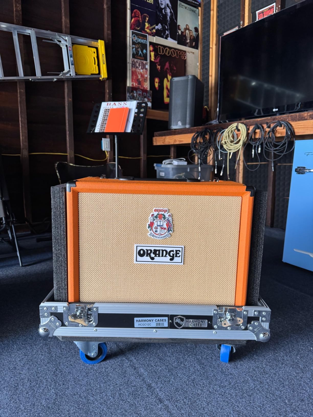 Harmony Audio Guitar Amp Flight Case 1x12 Combo Amplifier Rolling Road Case customer photo 2