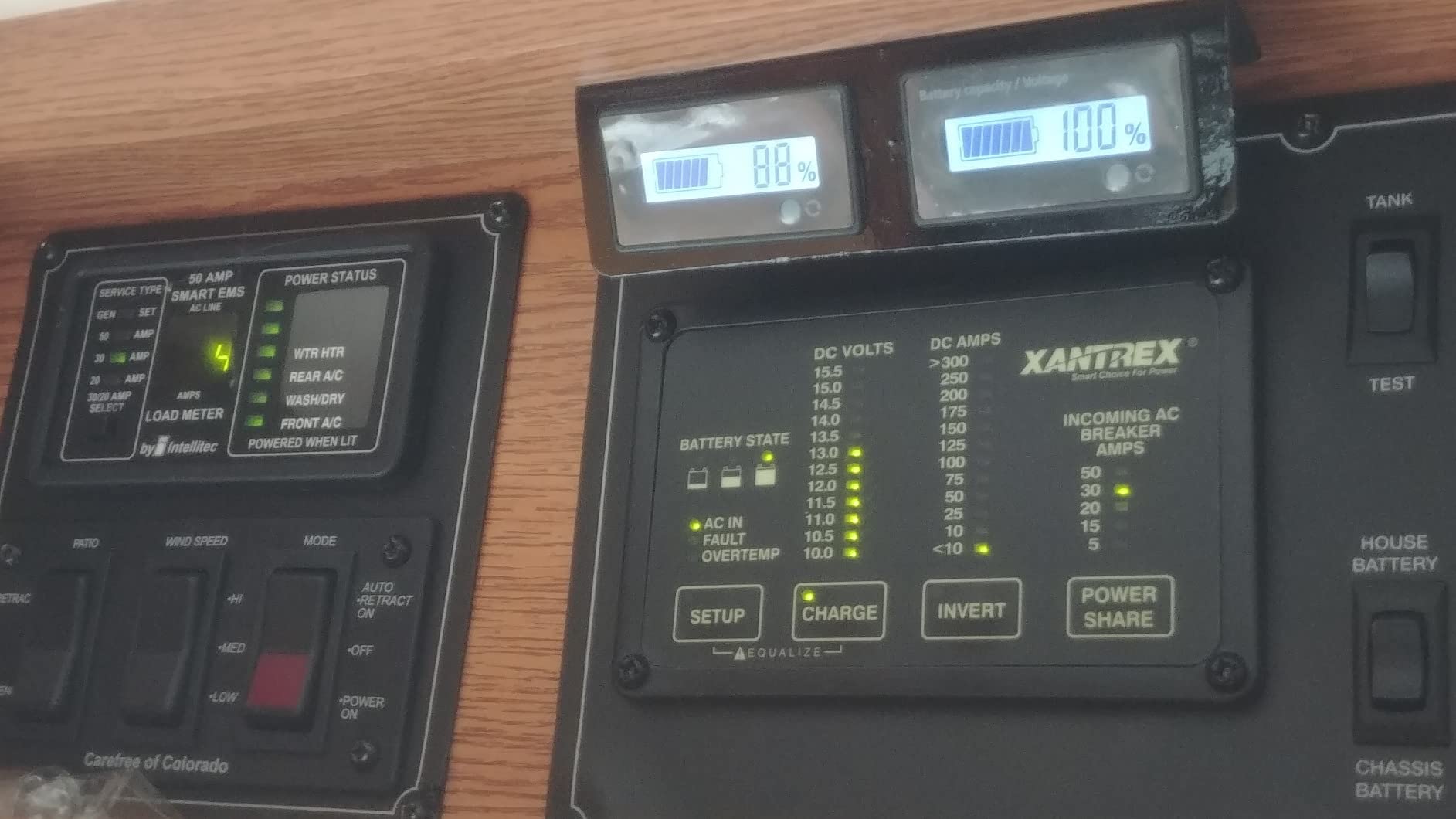 DC 12V 24V 36V 48V 72V Battery Meter, Capacity Voltage Monitor customer photo 1