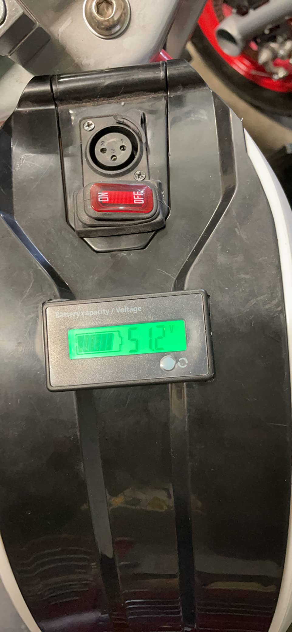 DC 12V 24V 36V 48V 72V Battery Meter, Capacity Voltage Monitor customer photo 2