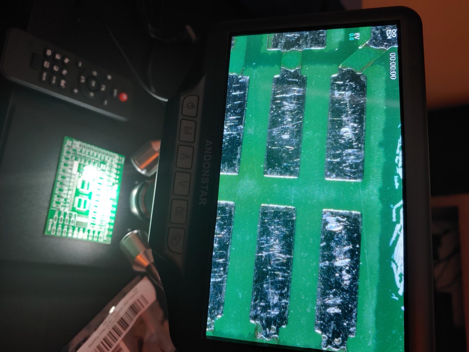 Andonstar AD407 3D HDMI Soldering Digital Microscope customer photo 2