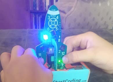 Code Rocket Coding Toy for Kids 8+. Girls & Boys Learn Typed C++ Programming with Circuits. 20+ Space-Themed Projects Teach Code Hands-On. All-Inclusive Coding Game for Kids Ages 8-12+ & Teens customer photo 1