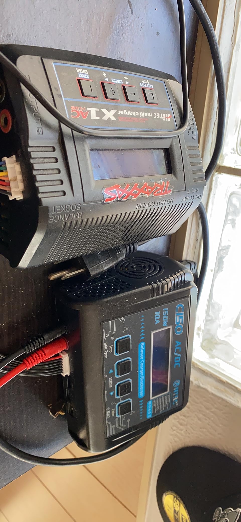 Lipo Battery Charger, 1-6S Balance Charger Discharge 150W 10A AC/DC for Li-Po Li-Hv Ion Fe NiMH NiCd Pb Hobby Batteries With Deans/Tamiya/JST/EC3/HiTec Connectors Cable Power Supply customer photo 2