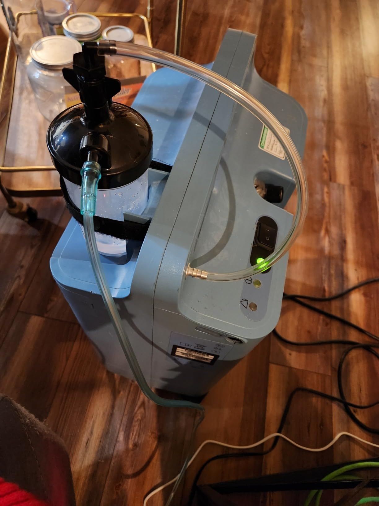 Humidifier Bottle and Tubing Connector Elbow 12
