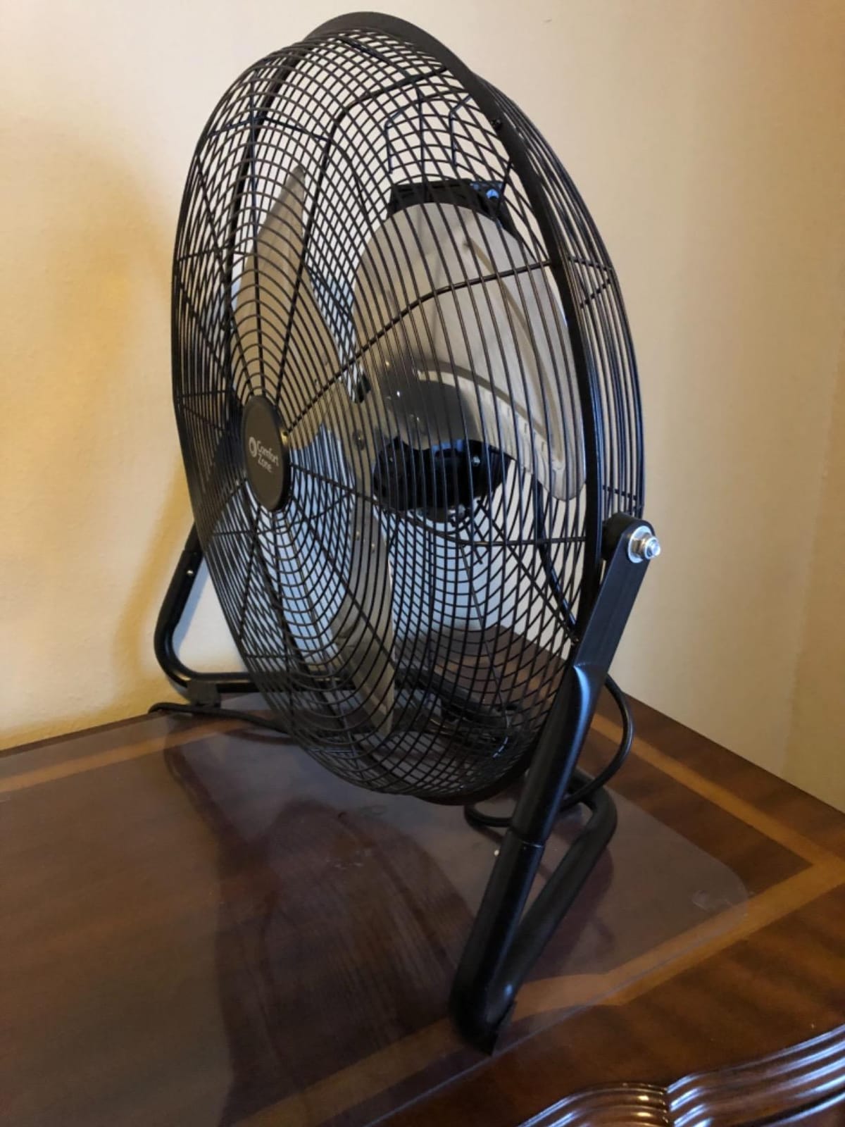 COMFORT ZONE 20-Inch High-Velocity Industrial Floor Fan customer photo 2