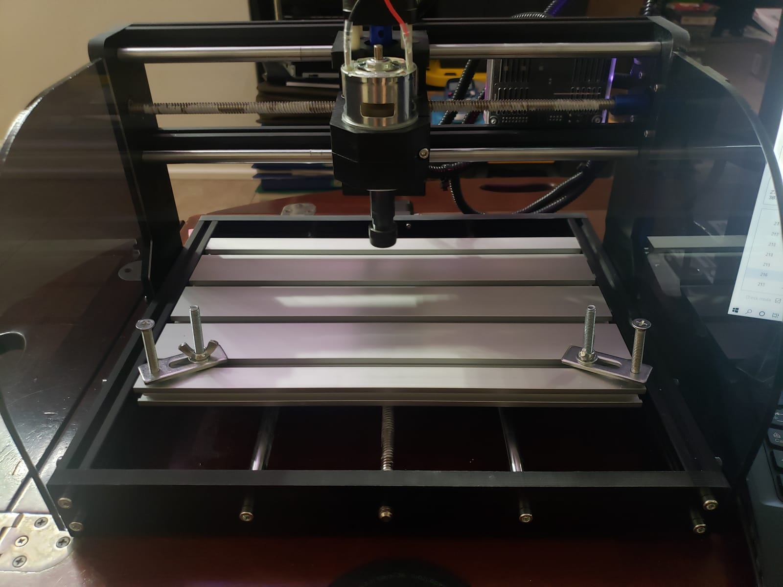 CNCTOPBAOS 3 Axis 3018-PRO-MAX CNC Router Desktop Milling Engraver Machine customer photo 2