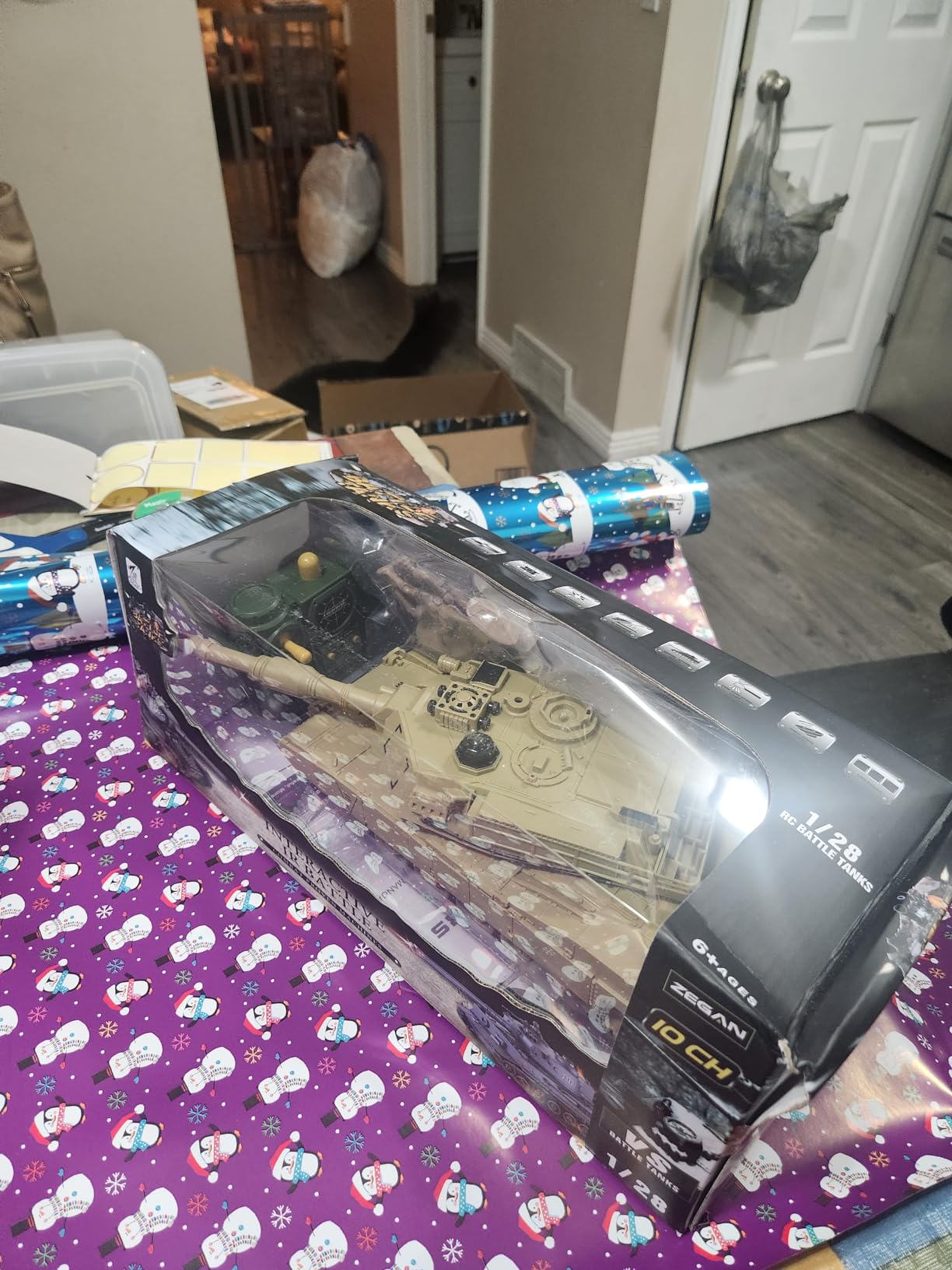RC Tank US M1A2 Abrams Remote Control Military Tank Toy customer photo 2