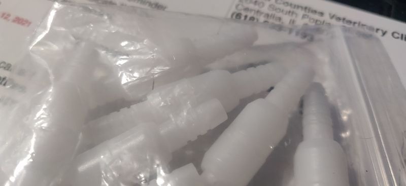 Oxygen Tubing Swivel Connector - 10 PCS Cannula Connectors, Avoid Tube Tangles (Male to Male) customer photo 2