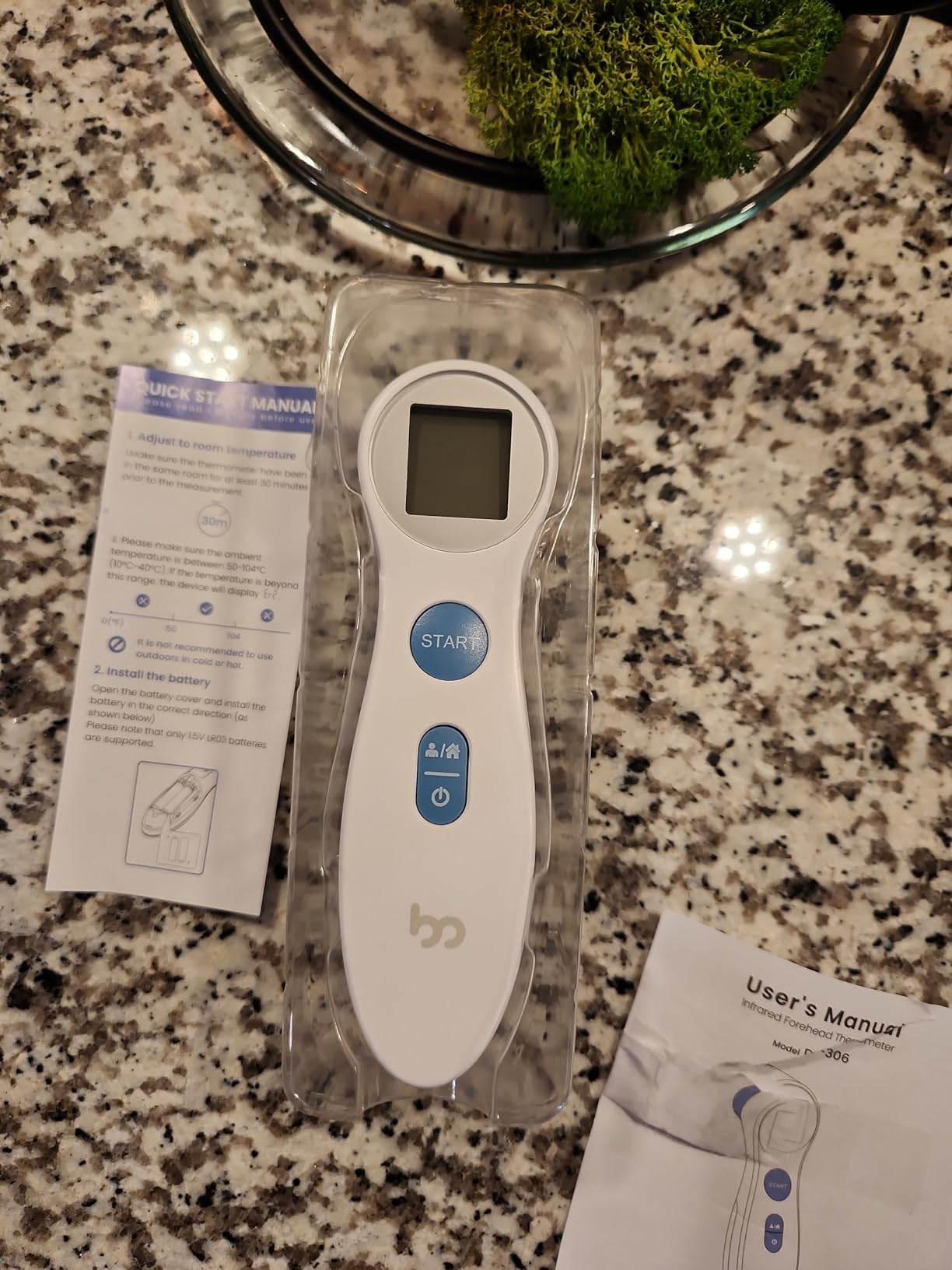 Forehead Thermometer for Adults and Kids, Digital Baby Thermometer customer photo 2