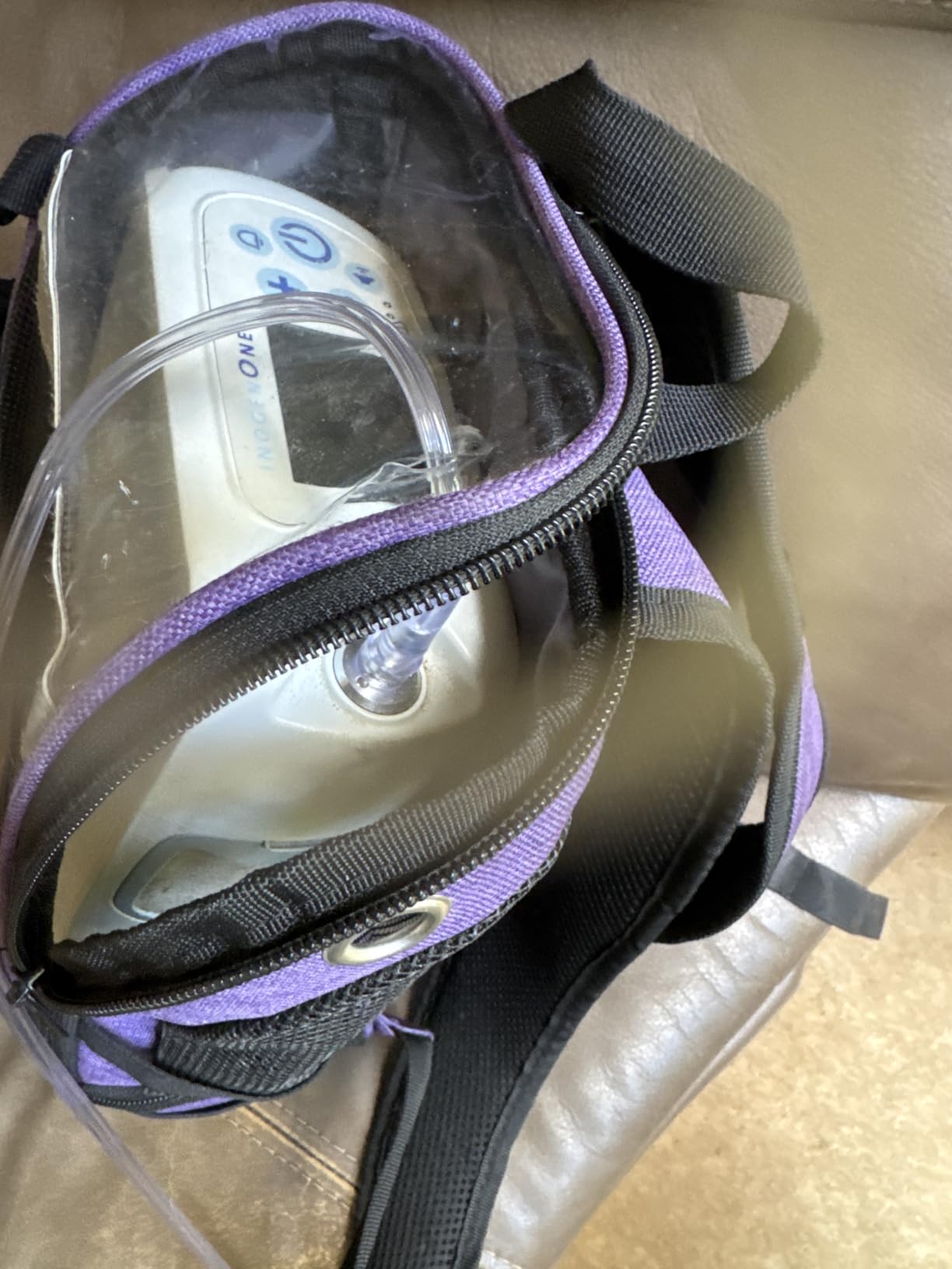 BAGSFY Oxygen Concentrator Backpack for Inogen One G5, G3, Rove 6, Lightweight Machine Carrying Bag for Inogen One G5 Accessories and Battery. customer photo 2