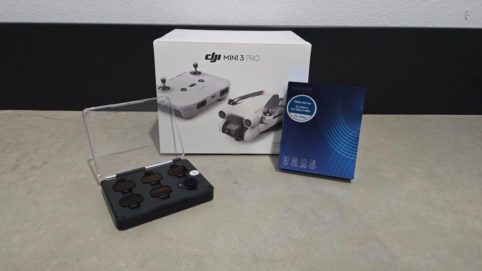 NEEWER ND Filter Set Compatible with DJI Mini 3 / Mini 3 Pro customer photo 1