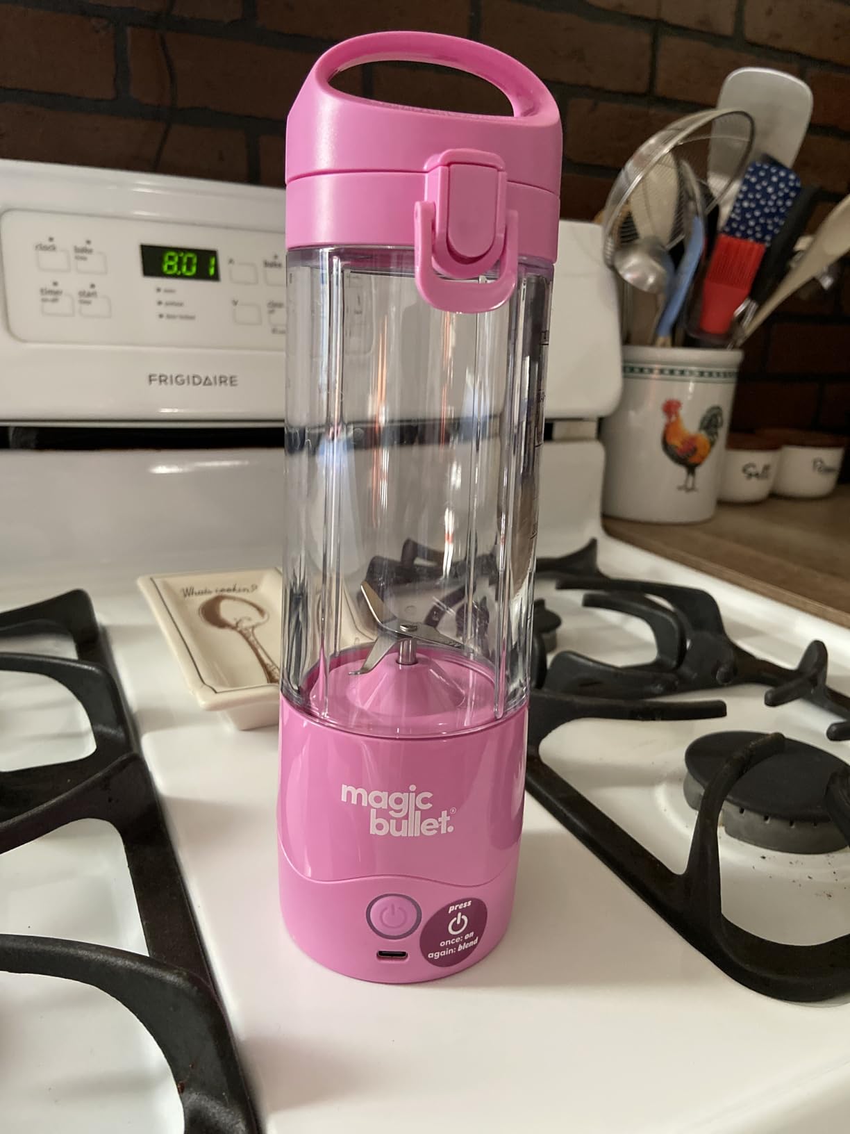 magic bullet Portable Blender MBPB50100 Silver customer photo 1