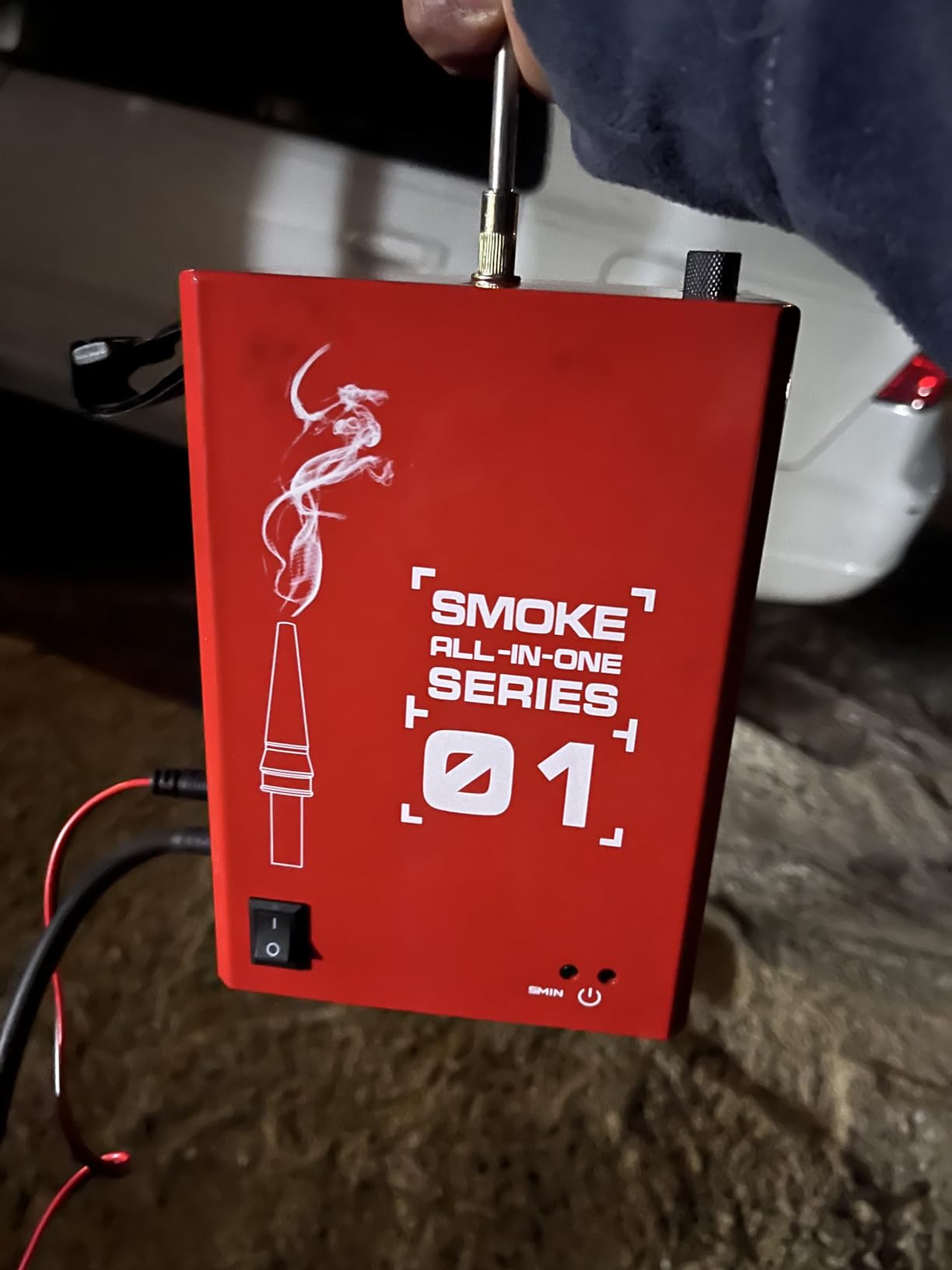 AutoLine Pro Automotive EVAP Smoke Machine Model 01 Built-in Air Compressor for EVAP, Vacuum, and More Leak Testing Diagnostic Vacuum Leak Detection Tester customer photo 2