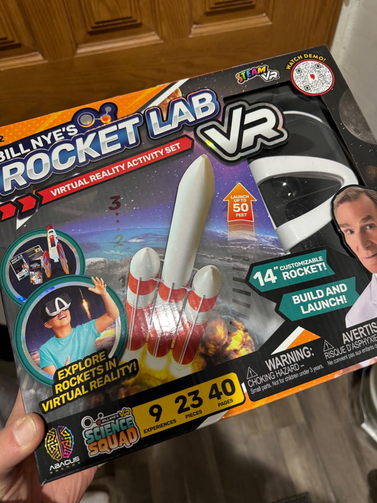 Abacus Brands Bill Nye's Science Squad - VR Rocket Lab Science Kit, Ages 8+ customer photo 1