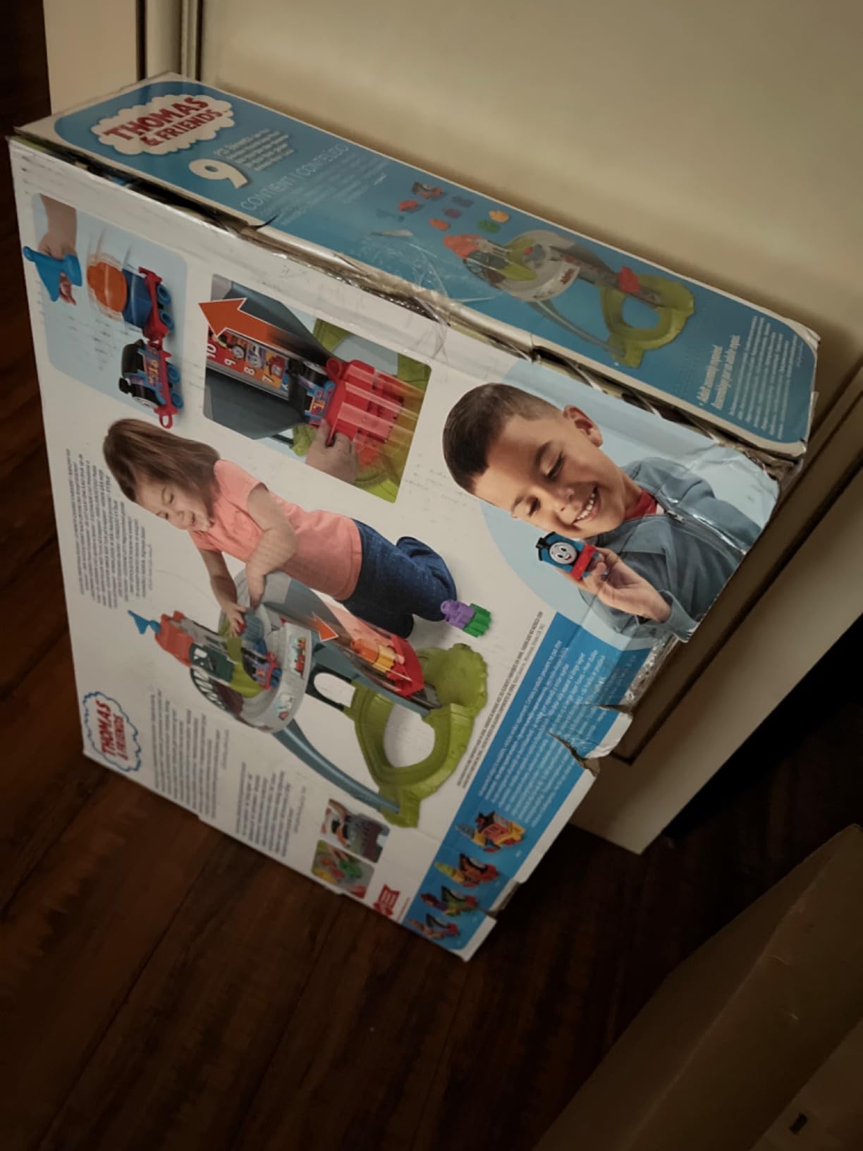 Thomas & Friends Toddler Toy My First Train Table with Track, Cargo Stacking & Fine Motor Activities for Kids Ages 18+ Months customer photo 1