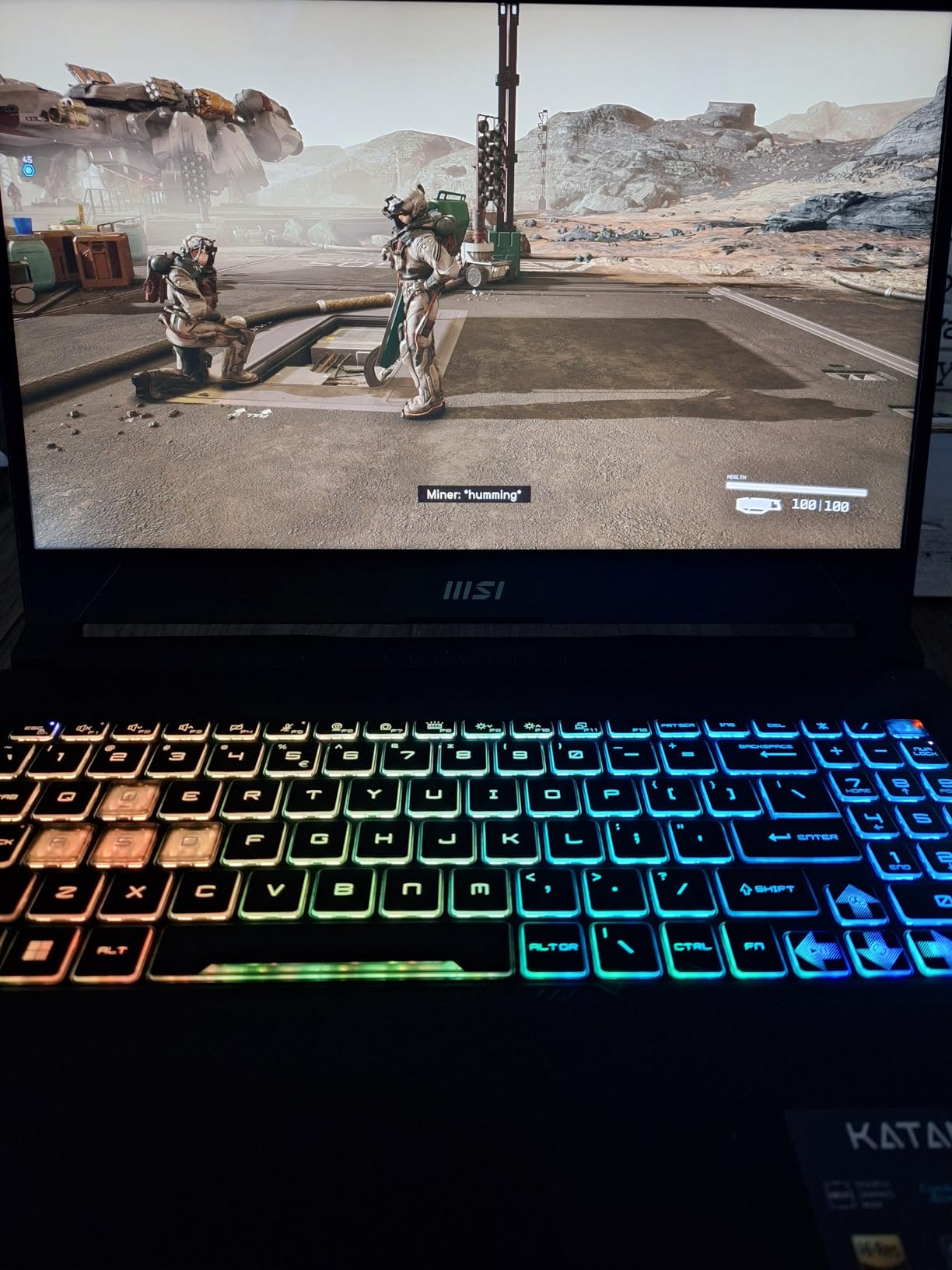 msi Katana 15 15.6” 165Hz QHD Gaming Laptop: Intel Core i7-13620H, NVIDIA Geforce RTX 4070, 16GB DDR5, 1TB NVMe SSD, Cooler Boost 5, Win 11: Black B13VGK-2000US customer photo 1