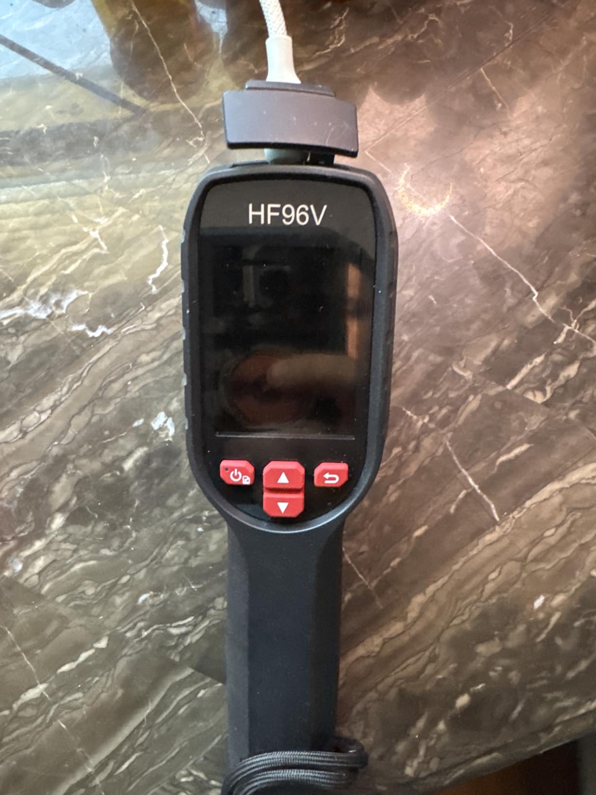 HF96V Thermal Camera with Visual Camera & Laser Pointer, Intelligent Scene Detection, 240 * 240 Super Resolution Thermal Imaging Camera,25 Hz, 50° FOV, -4°F to 1022°F, IP54 Infrared Camera customer photo 1