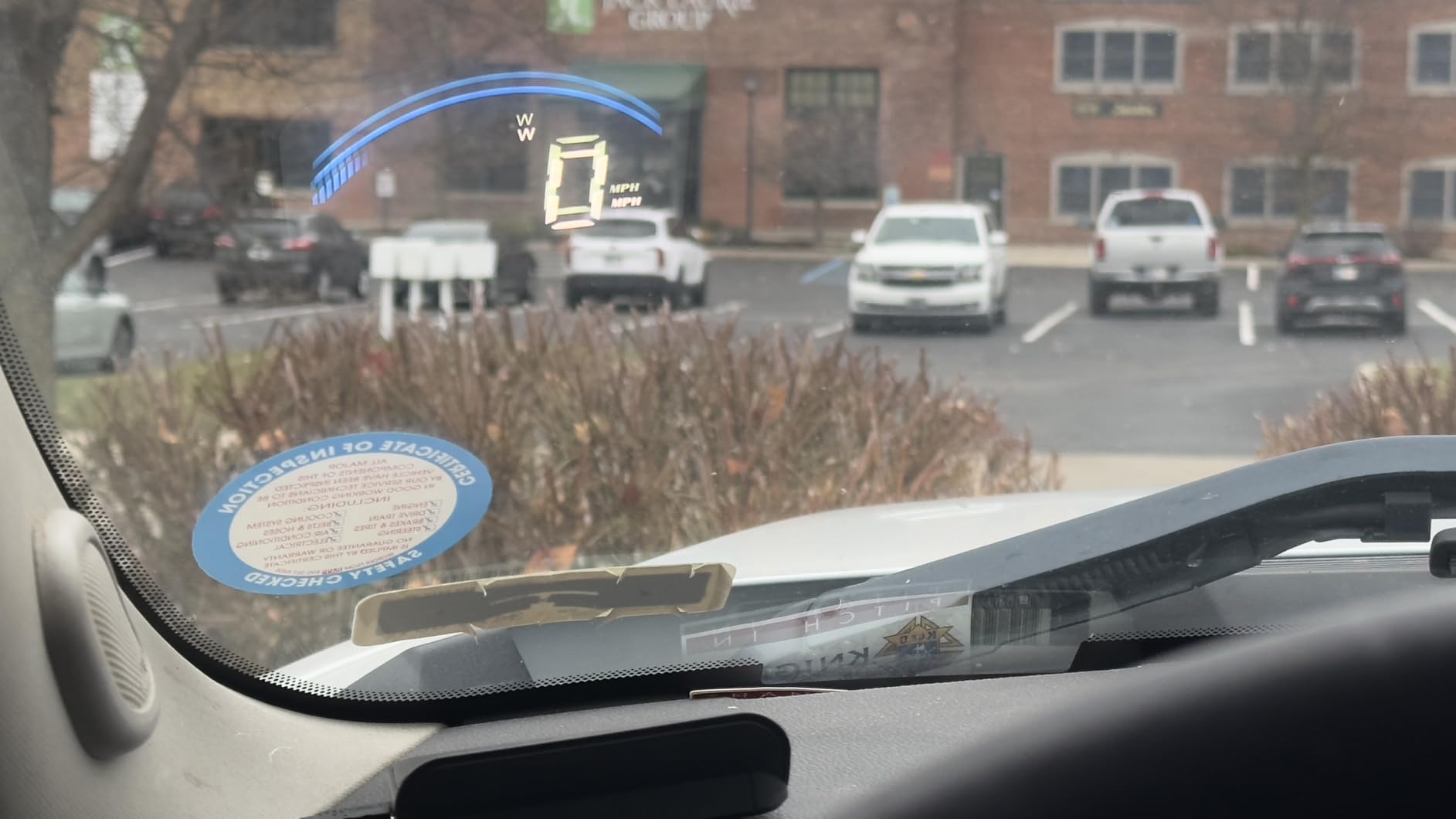 Liiiyuan M11 Heads up Display Windshield Projector, OBD2/GPS Speedometer MPH with Speed, 3.5 inch CAR HUD Overspeed Warning, Display Water Temperature, Display distance customer photo 1