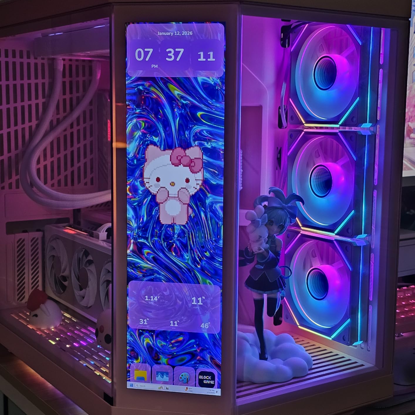 Intel Core Ultra 7 Desktop Processor 265KF - 20 cores (8 P-cores + 12 E-cores) up to 5.5 GHz customer photo 1