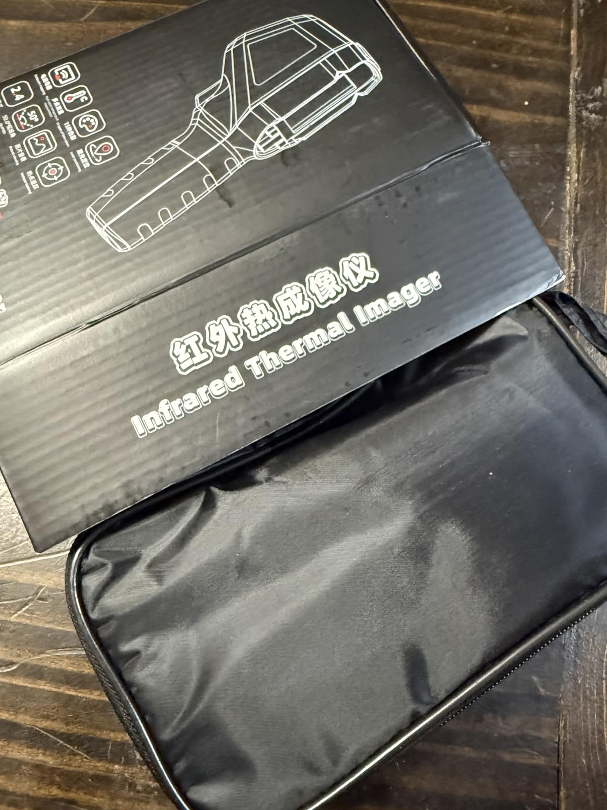 BSIDE Thermal Imaging Camera 240 x 240 Resolution Handheld Infrared IR Camera, 15 Thermal Palettes with 320 x 240 Full-Viewing TFT Display for Home Inspection HVAC Heat Pump Circuit Break, -4℉~1022℉ customer photo 2