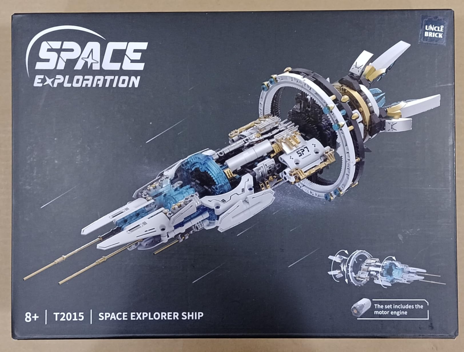 Space Station Building Set Spaceship Model and Display Stand 1583P customer photo 1