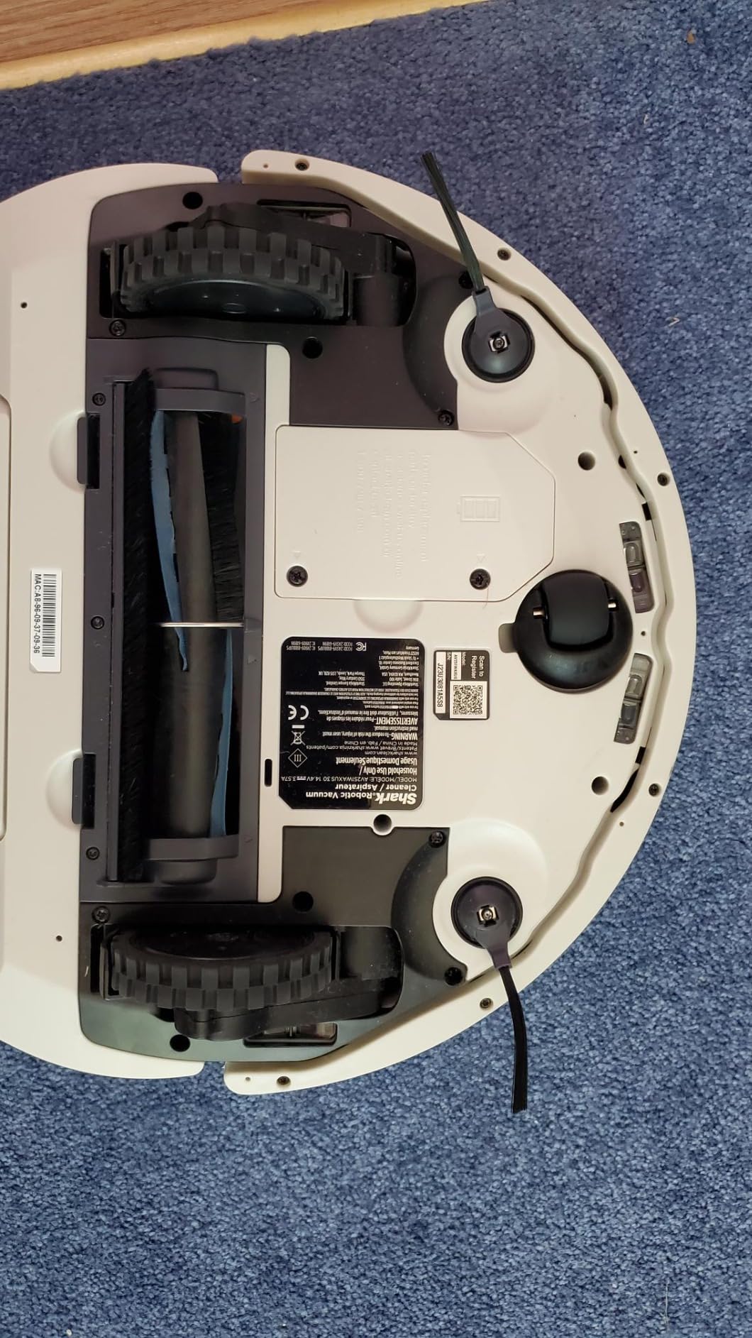 Shark Stratos 2-in-1 Robot Vacuum & Mop, White,AV2700ZE customer photo 1
