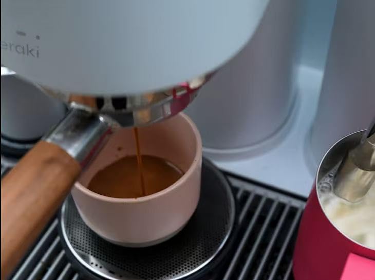 Meraki Dual Boiler Espresso Machine with Grinder and Dual Built-In Scales customer photo 2