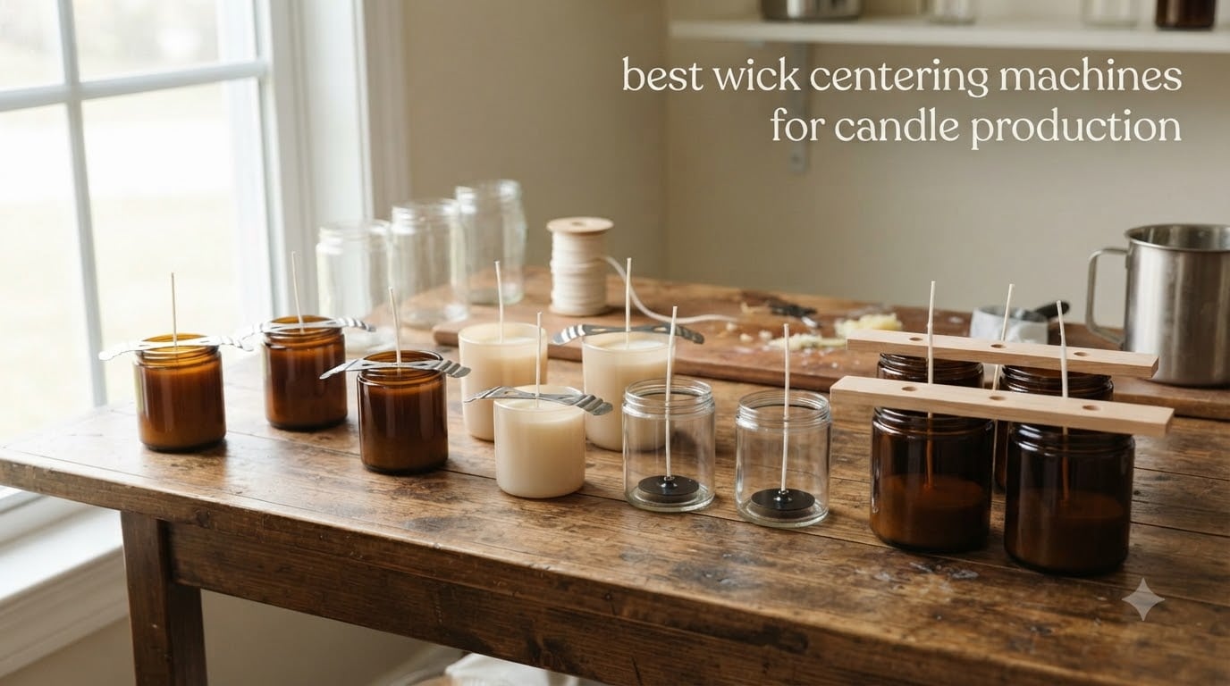 best wick centering machines for candle production