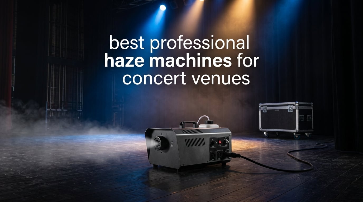 best professional haze machines for concert venues