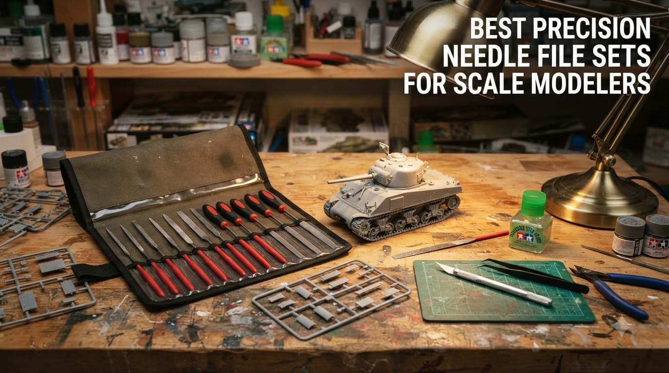 best precision needle file sets for scale modelers