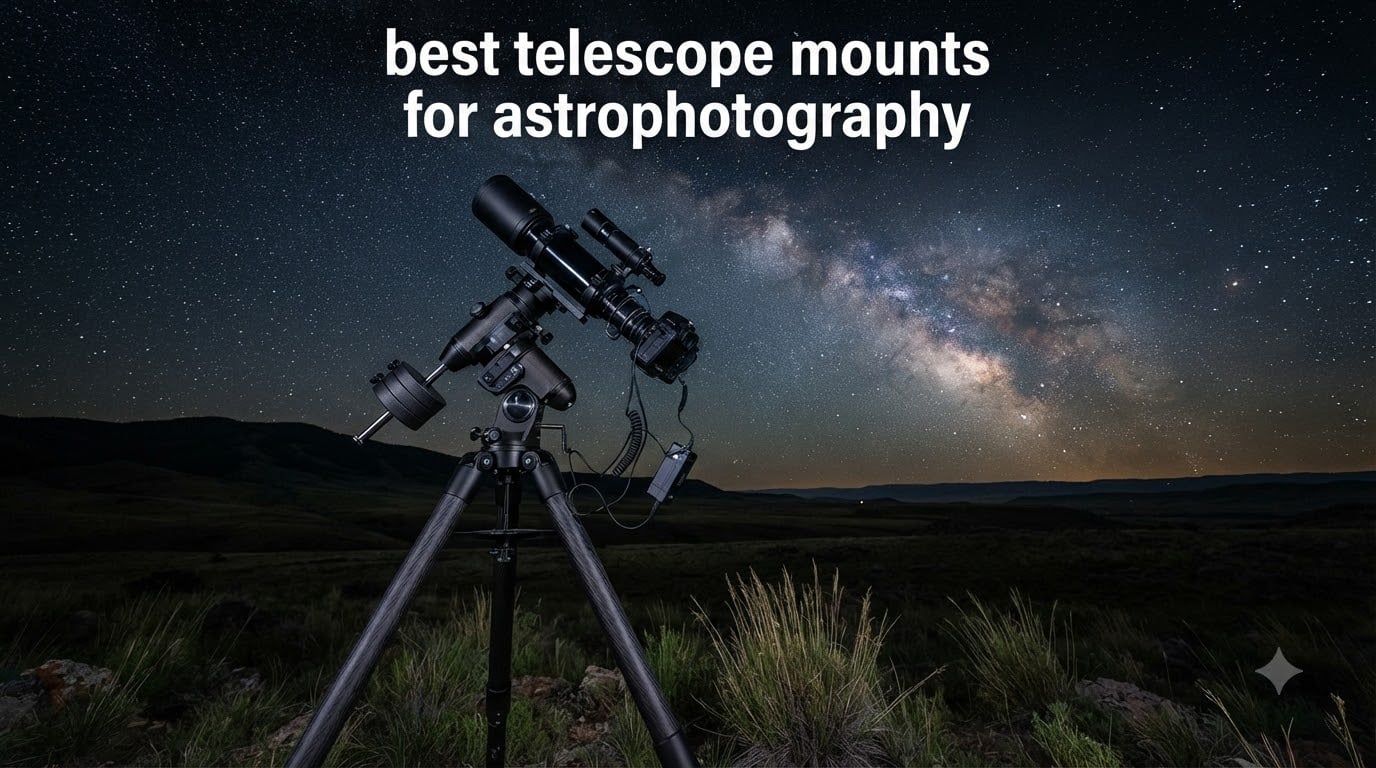 best telescope mounts for astrophotography