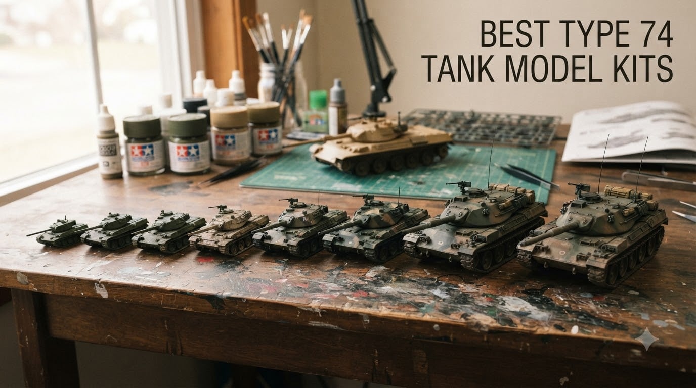 best type 74 tank model kits