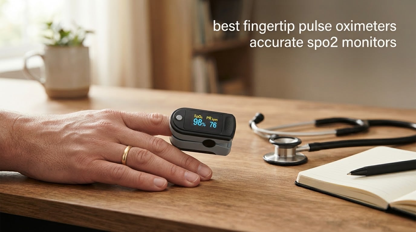 best fingertip pulse oximeters accurate spo2 monitors