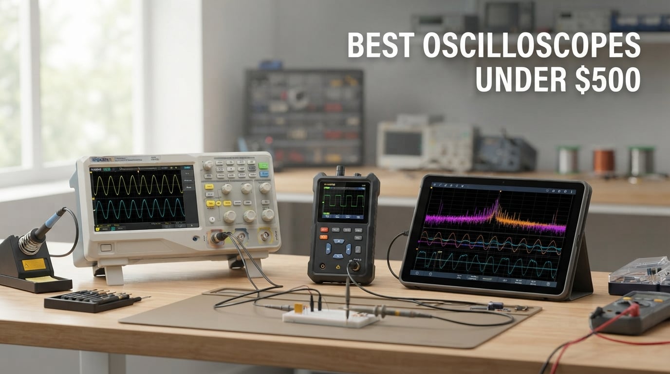 best oscilloscopes under $500