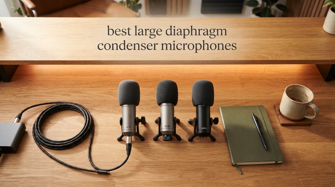 best large diaphragm condenser microphones