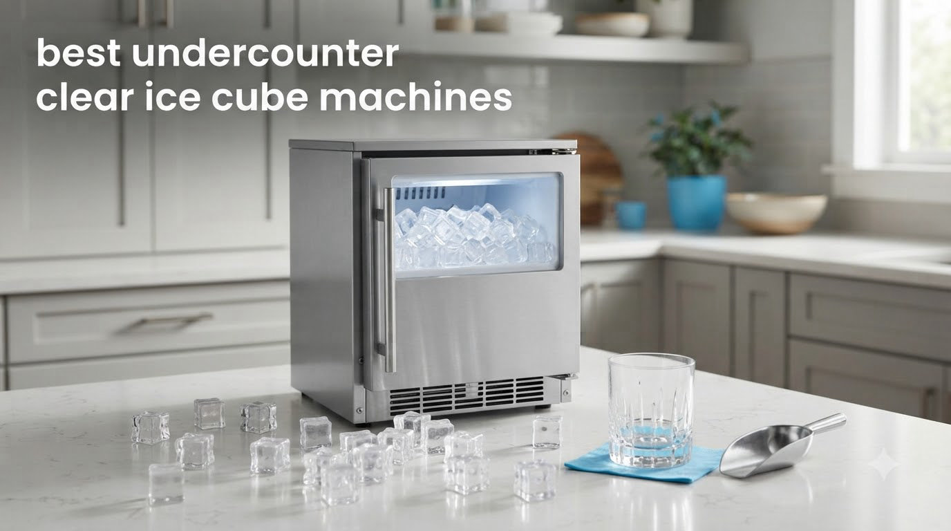 best undercounter clear ice cube machines