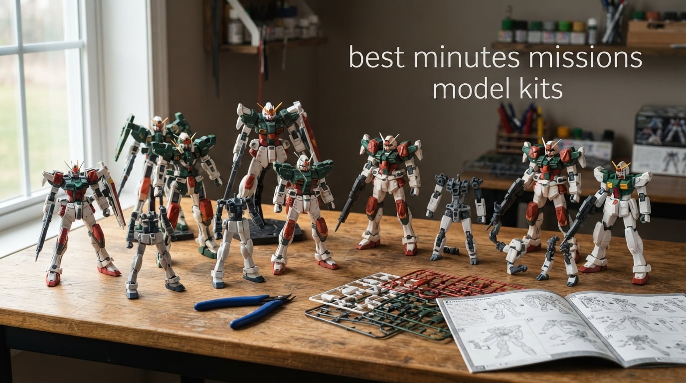 best minutes missions model kits