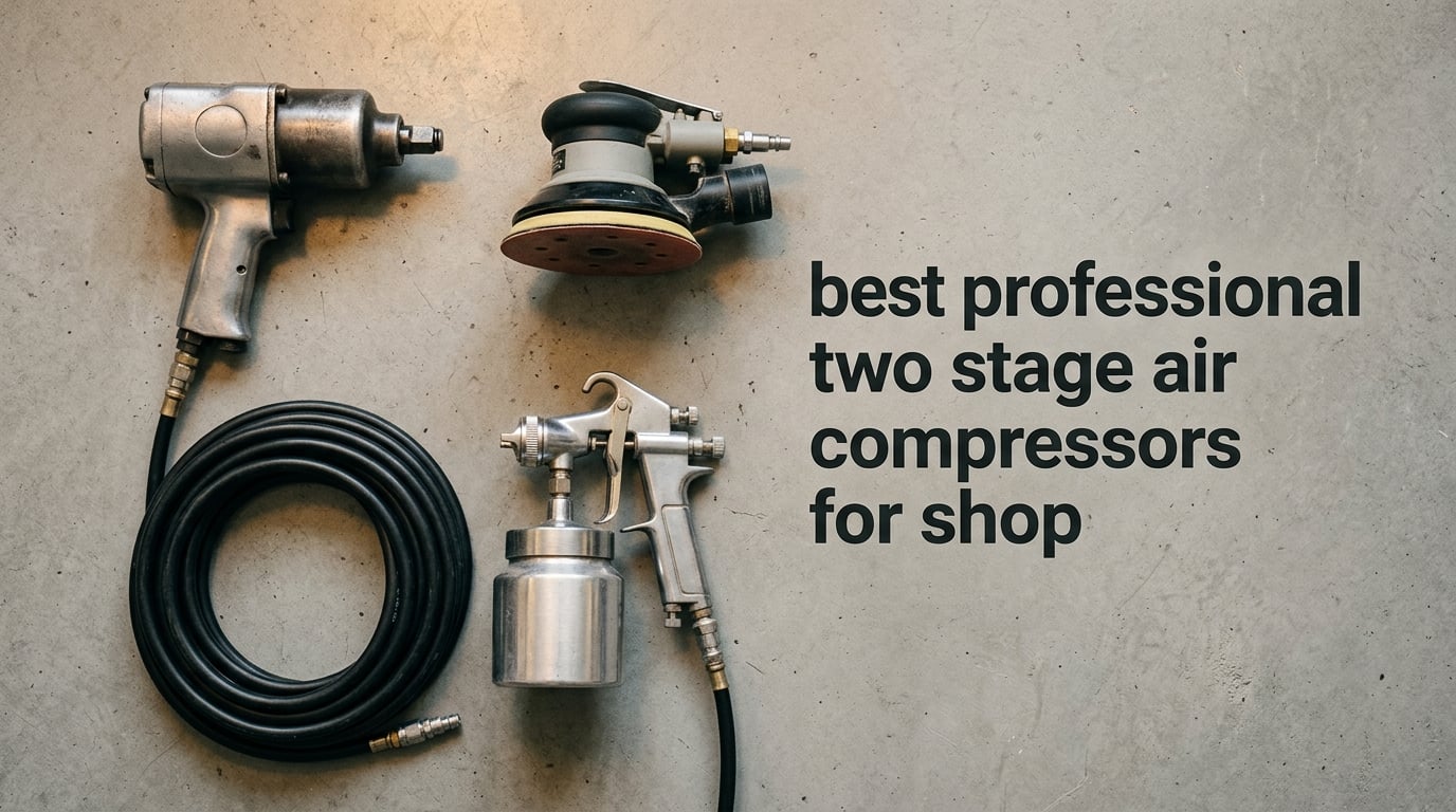 best professional two stage air compressors for shop