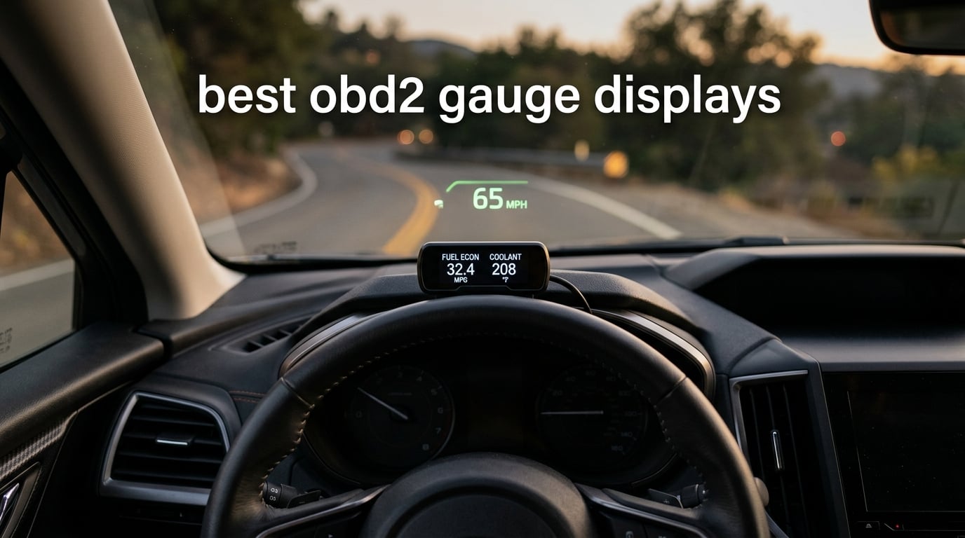 best obd2 gauge displays