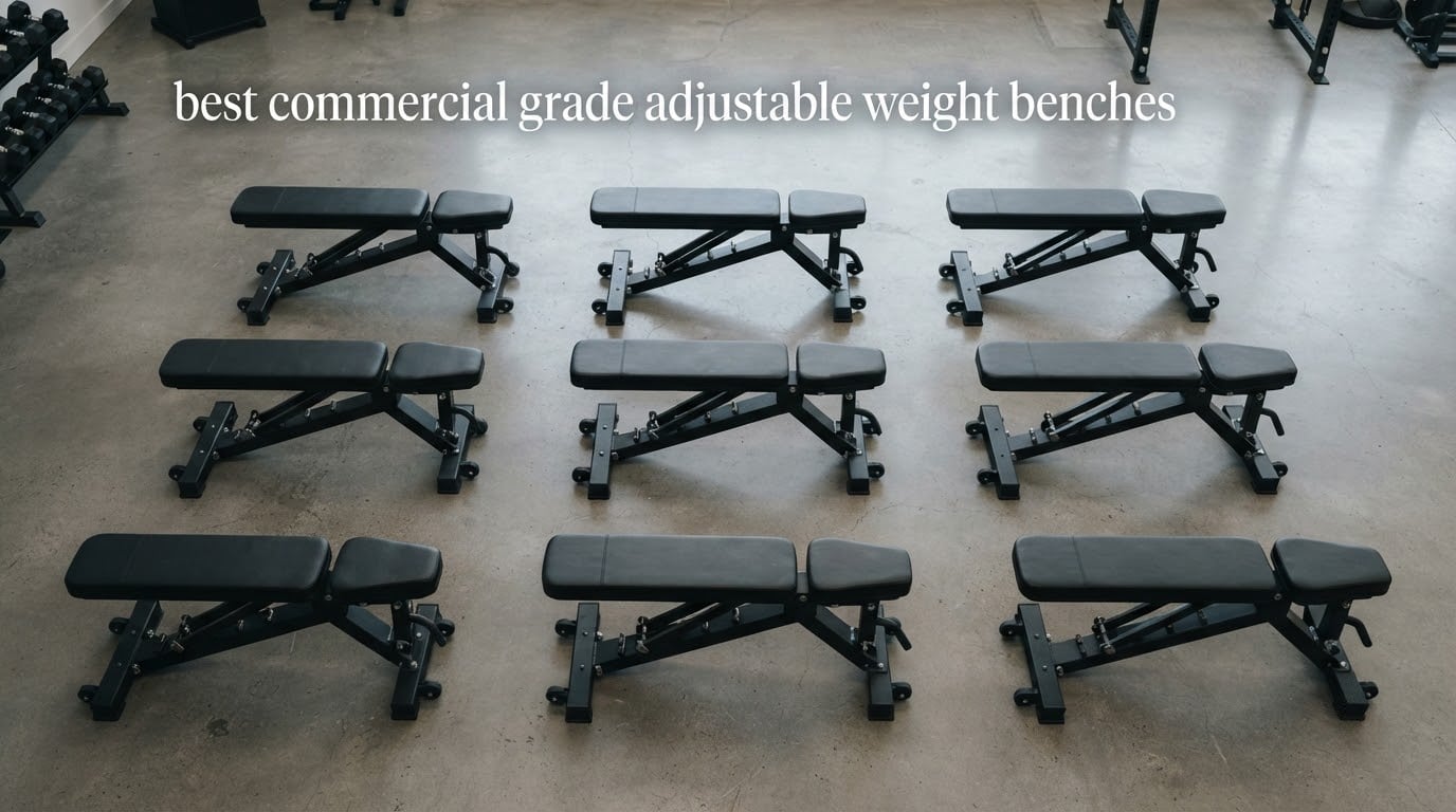 best commercial grade adjustable weight benches