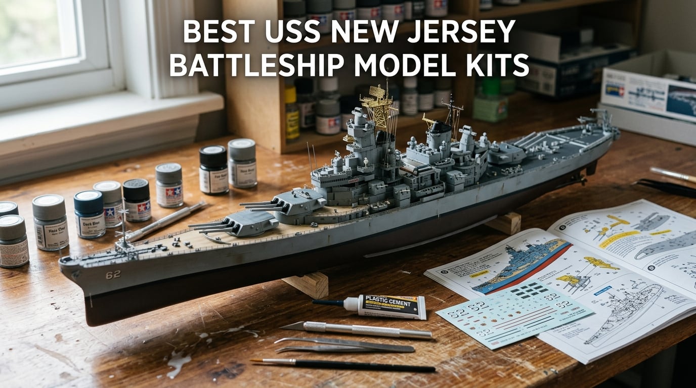 best uss new jersey battleship model kits