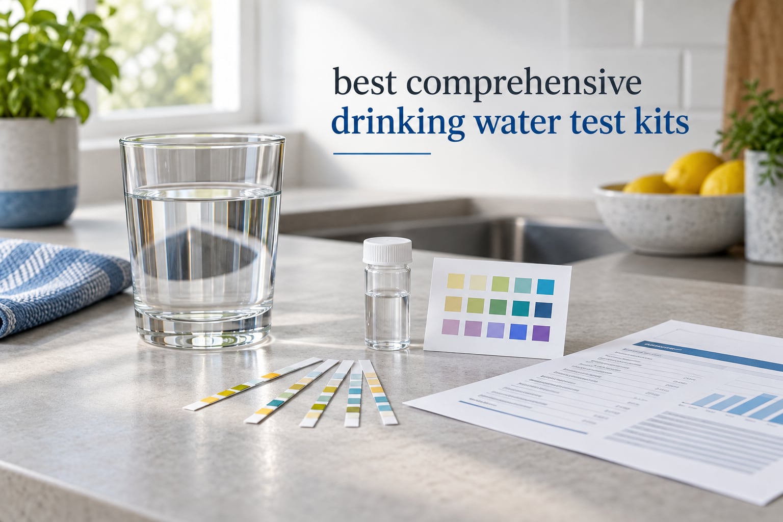 best comprehensive drinking water test kits