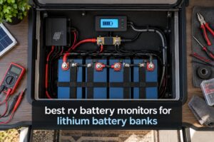 best rv battery monitors for lithium battery banks