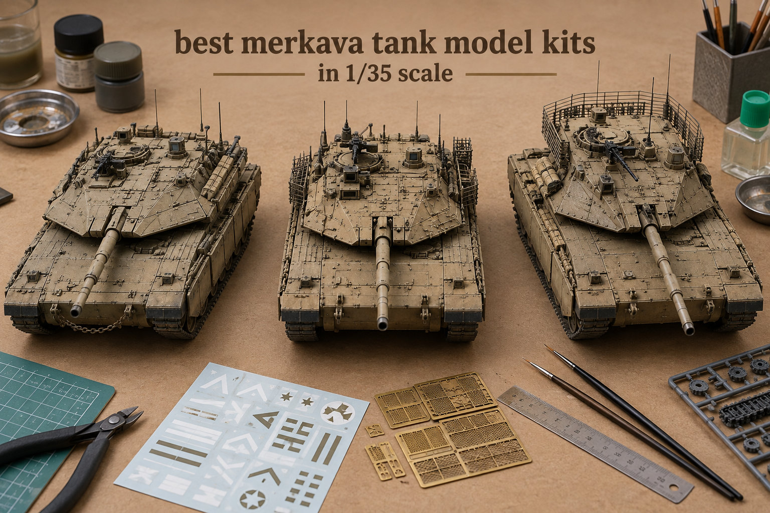 best merkava tank model kits in 1/35 scale