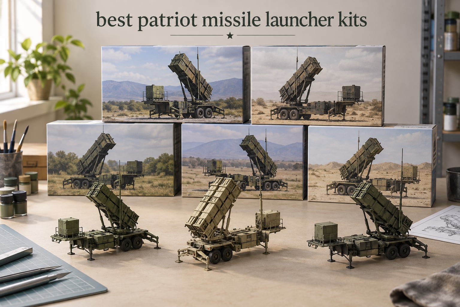 best patriot missile launcher kits