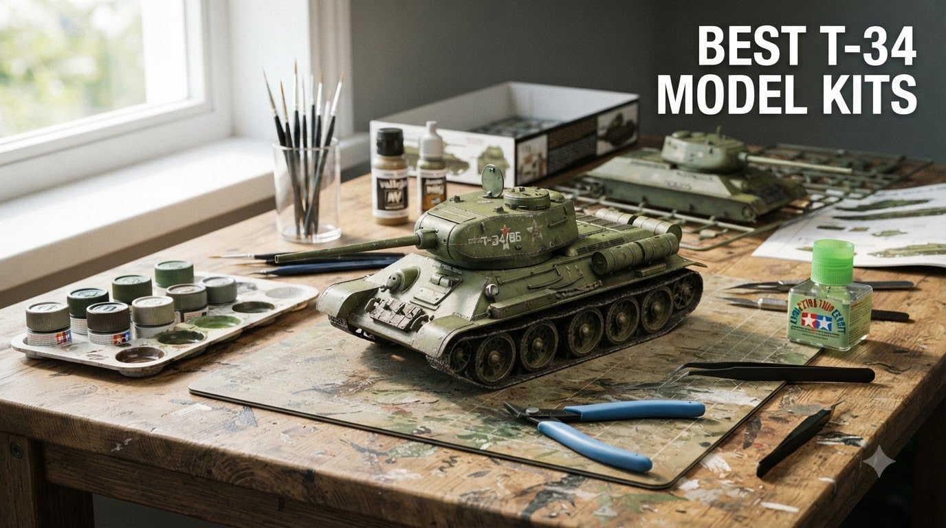 best t 34 model kits