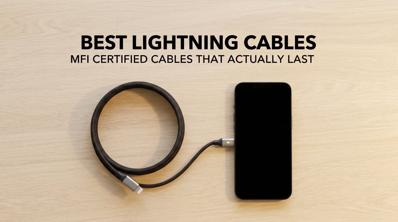 best lightning cables mfi certified cables that actually last